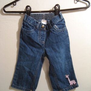 GYMBOREE childs denim pants size 6 to 12 months